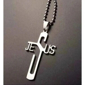 Jesus Cross God Faith Necklace